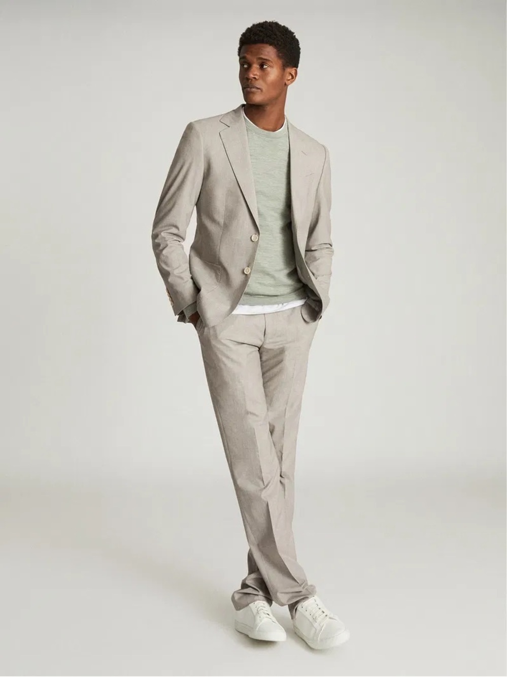 Reiss Boyce Slim Fit Suit Size 36R (30x32)
